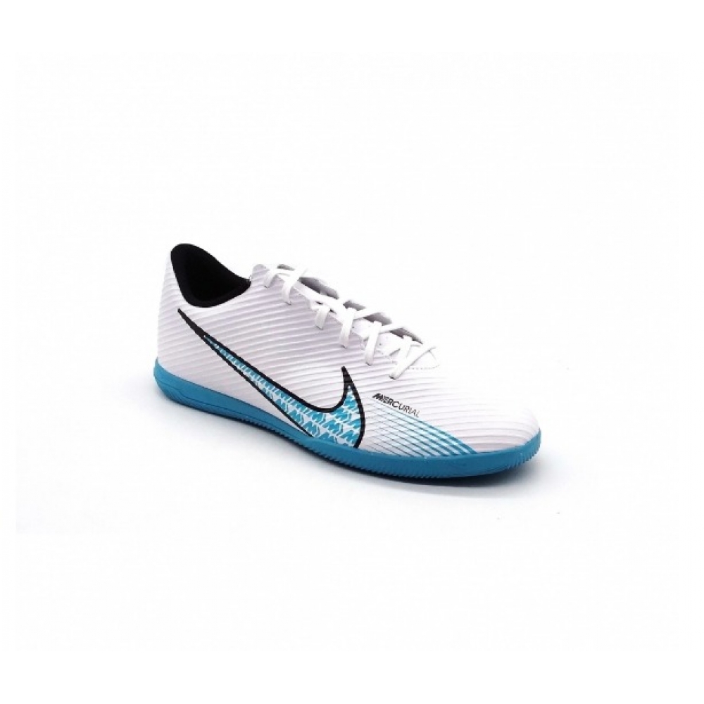 Chuteira Salão Masculino Nike Vapor 15 Club Ic  - BRANCO / AZUL