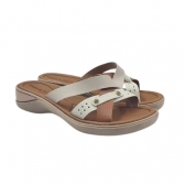 TAMANCO  FEMININO TERRA E AGUA - 481012SF - OFF WHITE / AURA / CARAMELO