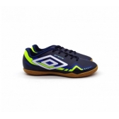 Chuteira Salao Masculino Umbro 1117978  - MARINHO / BRANCO / LIMA