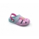 Babuche Infantil Barbie 22586 - VERDE AGUA / VERMELHO