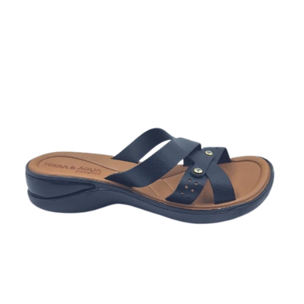 TAMANCO  FEMININO TERRA E AGUA - 481012SF - PRETO