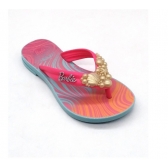 Chinelo Infantil Barbie 22631 - VERDE / ROSA