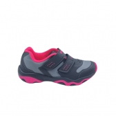 KIDY TENIS 00716704228 - PRETO / CINZA / PINK NEON