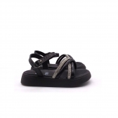 Sandalia Infantil Molekinha 2733104  - PRETO / CRISTAL