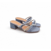 Tamanco Feminino Ramarim 2330202 - JEANS / AURORA BOREAL