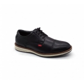 Sapato Masculino Ferracini 6151-675  - PRETO / GELO