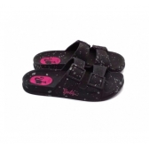 Chinelo Infantil Barbie 22633 - PRETO / ROSA