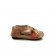 Sandalia Feminino Andacco 12378 - TAPIOCA / LARANJA / OURO