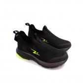Tenis Masculino Adrun 9910M - PRETO / AMARELO FLUOR