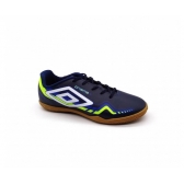 Chuteira Salao Masculino Umbro 1117978  - MARINHO / BRANCO / LIMA