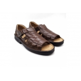 Sandalia Masculino Levecomfort L44003 - DARK BROWN