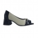 Peep Toe Piccadilly 715029 - OFF WHITE / PRETO VZ / DOURADO