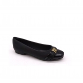 Sapatilha Feminino Piccadilly 250233 - PRETO VZ / PRETO