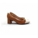 Scarpin Feminino Beira Rio 4314103 - CAMEL / BRANCO OFF