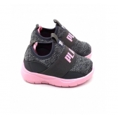 Tenis Infantil Novope 8001020 - MESCLA / CHUMBO / ROSA