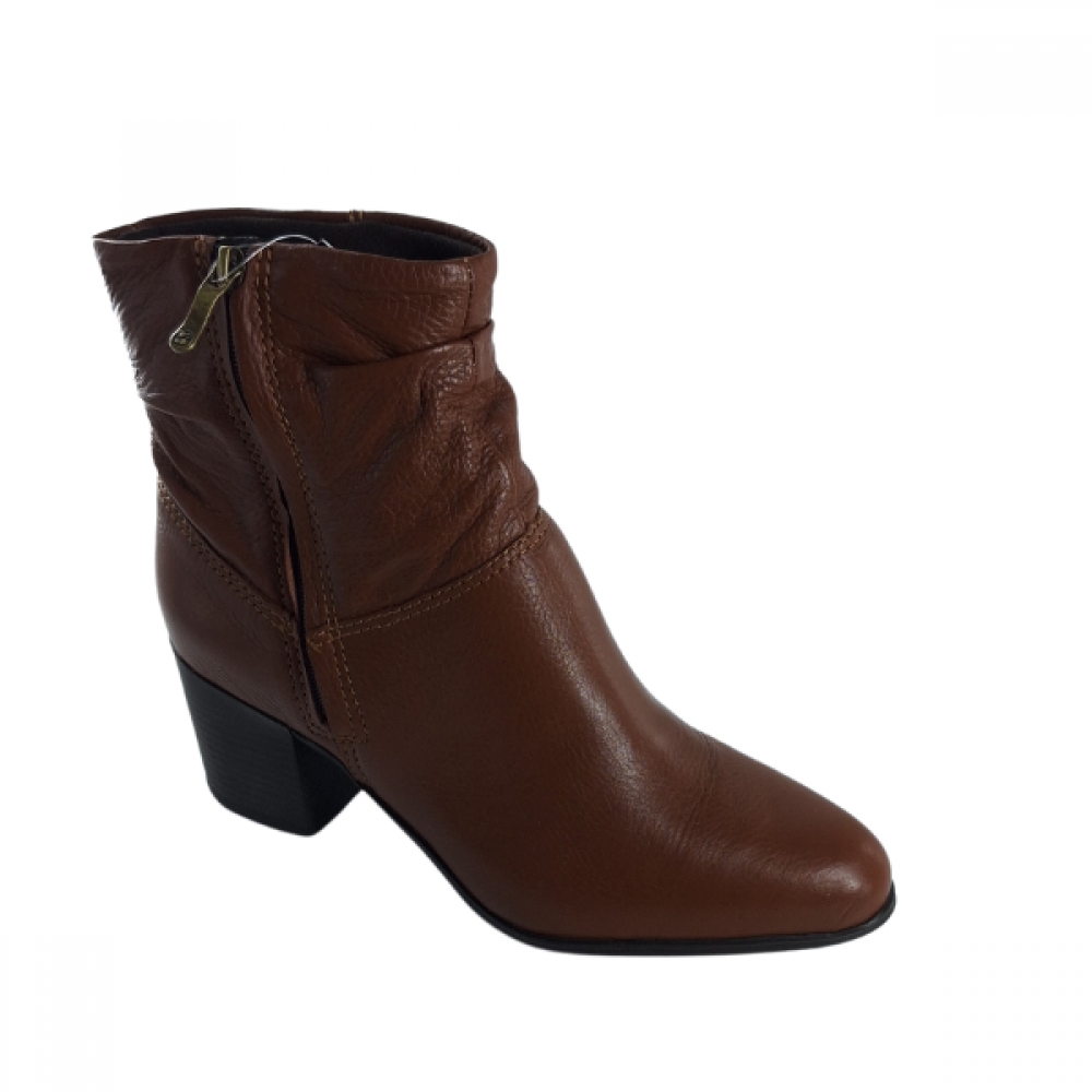 Bota Bottero Cano Baixo 346907 - CONHAQUE