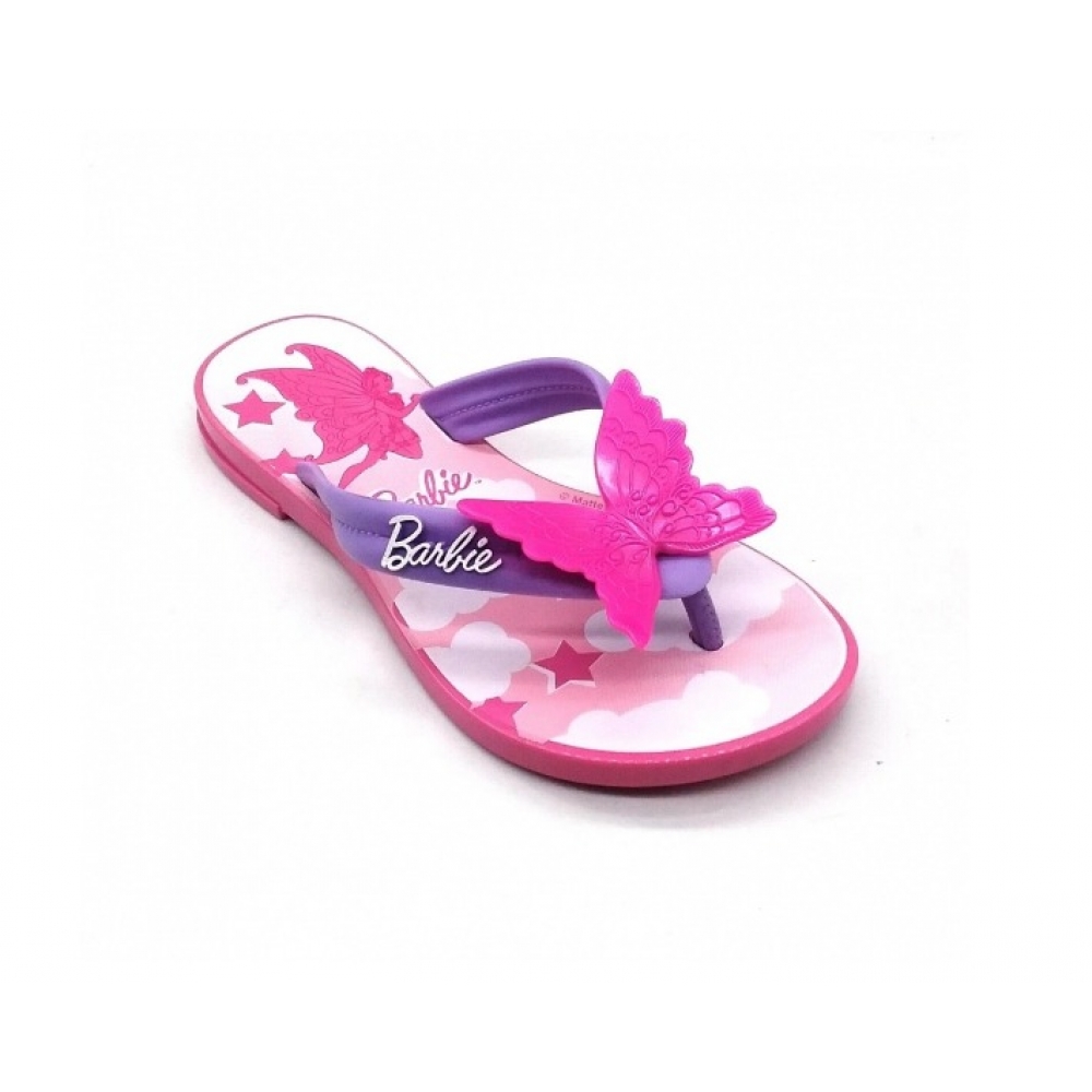 Chinelo Infantil Barbie 22631 - ROSA / LILAS