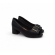 Peep Toe Feminino Piccadilly  715018  - PRETO