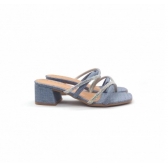 Tamanco Feminino Ramarim 2330202 - JEANS / AURORA BOREAL