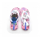Chinelo Infantil Disney 27064 - ROSA / BRANCO