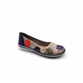 Sapatilha Feminino J.Gean Fy0004 - BEGE / MARINHO / CORAL