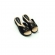Tamanco Piccaddily Anabela 540375 - PRETO