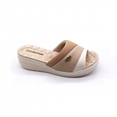 Tamanco Feminino Comfortflex 2386402 - COCONUT / ALMOND / CAQUI