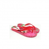 Chinelo Infantil Moranguinho 27173 - ROSA / VERMELHO
