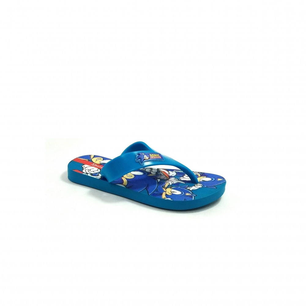 Chinelo Infantil Sonic 27279 - AZUL / VERMELHO