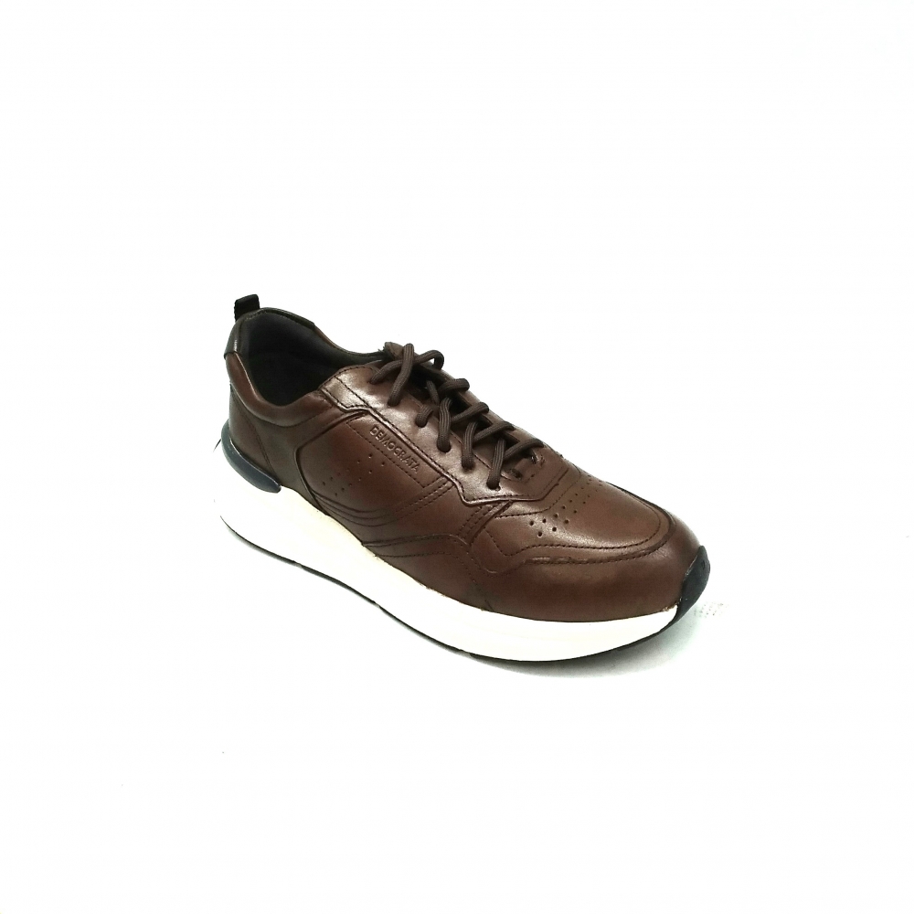 Sapatenis Masculino Democrata 527101 - TAN / TABACO