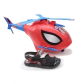 Sandalia Infantil Aranha 23064 - PRETO / VERMELHO / HOMEM ARANHA