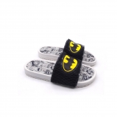Chinelo Infantil Batman 23183 - BRANCO / CINZA / AMARELO