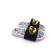 Chinelo Infantil Batman 23183 - BRANCO / CINZA / AMARELO