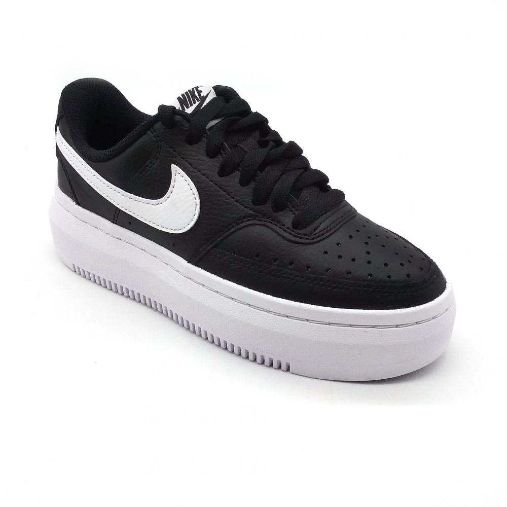Tênis Feminino Nike Court Vision Alta Ltr - PRETO / BRANCO