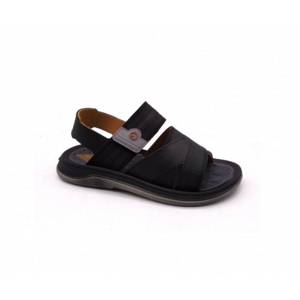 Papete Masculino Cartago 12412  - CINZA / PRETO / CASTOR