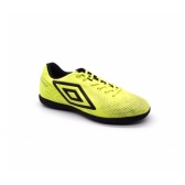 Chuteira Society Masculino Umbro 1168903 - VERDE LIMA / PRETO / CINZA