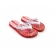 Chinelo Infantil Moranguinho 25510 - VERMELHO / BRANCO