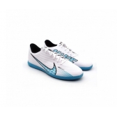 Chuteira Salão Masculino Nike Vapor 15 Club Ic  - BRANCO / AZUL