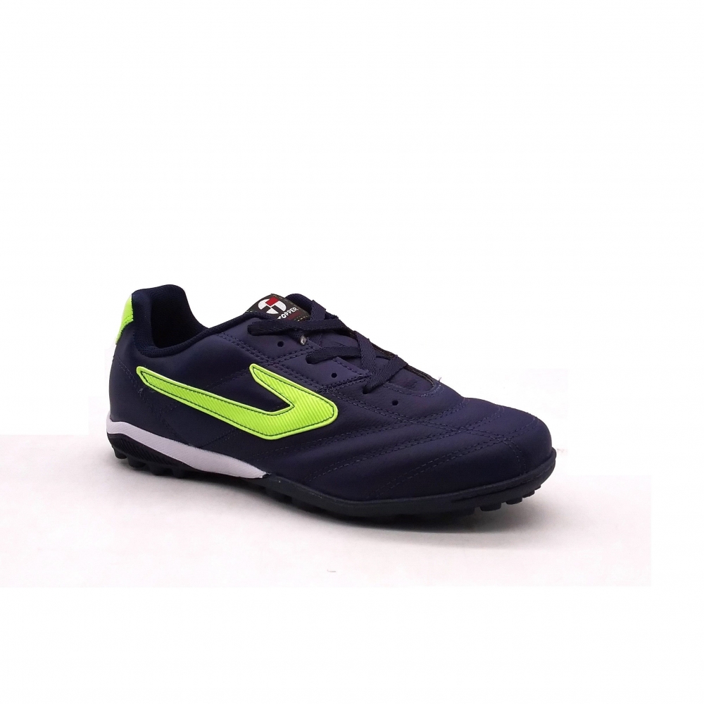 Chuteira Masculino Topper Top Furia - MARINHO / BRANCO / VERDE