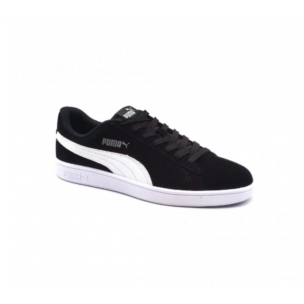 Tenis Masculino Puma Smash V2 Bdp - PRETO / BRANCO